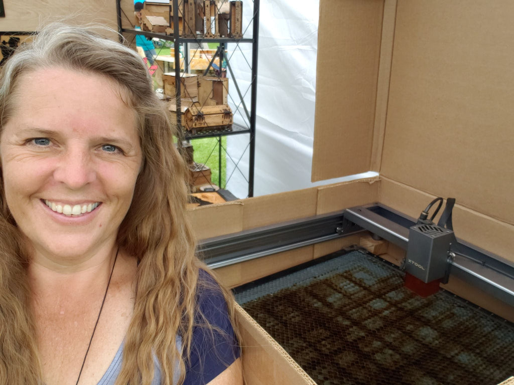 Melissa LeBaron Expands Her List of Identities with Her Laser Crafting Business